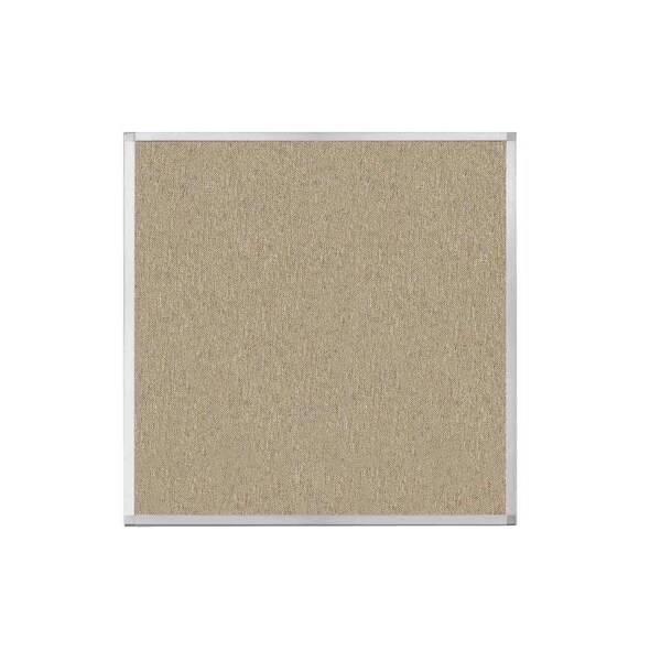 Hush Panel Configurable Cubicle Partition 4' x 4' Rye Fabric